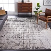 image:imageSAFAVIEH Area Rug 8x10  Adirondack Collection  Large  Gold amp Navy Modern Abstract Design NonShedding amp Easy Cleaning Ideal for Living Room Bedroom Office Dining Space ADR207CSilverBlack