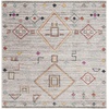image:imageSAFAVIEH Area Rug 8x10  Adirondack Collection  Large  Navy amp Silver Moroccan Boho Tribal Design NonShedding amp Easy Cleaning Ideal for Living Room Bedroom Office Dining Space ADR208NLight GreyRed