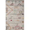 image:imageSAFAVIEH Area Rug 8x10  Adirondack Collection  Large  Navy amp Silver Moroccan Boho Tribal Design NonShedding amp Easy Cleaning Ideal for Living Room Bedroom Office Dining Space ADR208NLight GreyRed