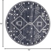 image:imageSAFAVIEH Area Rug 8x10  Adirondack Collection  Large  Navy amp Silver Moroccan Boho Tribal Design NonShedding amp Easy Cleaning Ideal for Living Room Bedroom Office Dining Space ADR208NNavySilver