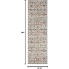 image:imageSAFAVIEH Area Rug 8x10  Adirondack Collection  Large  Navy amp Silver Moroccan Boho Tribal Design NonShedding amp Easy Cleaning Ideal for Living Room Bedroom Office Dining Space ADR208NLight GreyRed