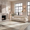 image:imageSAFAVIEH Area Rug 8x10  Adirondack Collection  Large  Silver amp Multi Modern Abstract Design NonShedding amp Easy Cleaning Ideal for Living Room Bedroom Office Dining Space ADR112GIvoryGold
