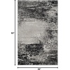 image:imageSAFAVIEH Area Rug 8x10  Adirondack Collection  Large  Silver amp Multi Modern Abstract Design NonShedding amp Easy Cleaning Ideal for Living Room Bedroom Office Dining Space ADR112GSilverMulti