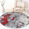 image:imageSAFAVIEH Area Rug 8x10  Adirondack Collection  Large  Turquoise amp Grey Modern Abstract Design NonShedding amp Easy Cleaning Ideal for Living Room Bedroom Office Dining Space ADR134KRedGrey
