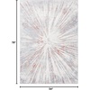 image:imageSAFAVIEH Area Rug 8x10  Amelia Collection  Large  Grey amp Blue Modern Design NonShedding amp Easy Cleaning Ideal for Living Room Bedroom Office Dining Space ALA449FGreyRust
