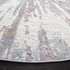 image:imageSAFAVIEH Area Rug 8x10  Amelia Collection  Large  Grey amp Blue Modern Design NonShedding amp Easy Cleaning Ideal for Living Room Bedroom Office Dining Space ALA449FGreyRust