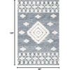 image:imageSAFAVIEH Area Rug 8x10  Aspen Collection  Large  Rust amp Ivory Handmade Wool Moroccan Boho Tribal Design Ideal for Living Room Bedroom Office Dining Space APN550PDark GreyIvory
