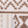 image:imageSAFAVIEH Area Rug 8x10  Augustine Collection  Large  Navy amp Ivory Cotton Moroccan Boho Tribal Fringe Design Easy Cleaning Ideal for Living Room Bedroom Office Dining Space AGT849NTaupeIvory