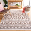 image:imageSAFAVIEH Area Rug 8x10  Augustine Collection  Large  Navy amp Ivory Cotton Moroccan Boho Tribal Fringe Design Easy Cleaning Ideal for Living Room Bedroom Office Dining Space AGT849NTaupeIvory
