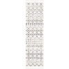 image:imageSAFAVIEH Area Rug 8x10  Berber Fringe Shag Collection  Large  Cream amp Dark Grey Moroccan Design NonShedding amp Easy Cleaning Thick Pile Ideal for Living Room Bedroom Dining Space BFG516ACreamDark Grey