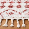 image:imageSAFAVIEH Area Rug 8x10  Berber Fringe Shag Collection  Large  Cream amp Dark Grey Moroccan Design NonShedding amp Easy Cleaning Thick Pile Ideal for Living Room Bedroom Dining Space BFG516AIvoryRust