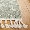 image:imageSAFAVIEH Area Rug 8x10  Berber Fringe Shag Collection  Large  Cream amp Dark Grey Moroccan Design NonShedding amp Easy Cleaning Thick Pile Ideal for Living Room Bedroom Dining Space BFG516ASageIvory