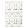 image:imageSAFAVIEH Area Rug 8x10  Berber Fringe Shag Collection  Large  Cream amp Dark Grey Moroccan Design NonShedding amp Easy Cleaning Thick Pile Ideal for Living Room Bedroom Dining Space BFG516AIvorySage