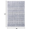 image:imageSAFAVIEH Area Rug 8x10  Berber Fringe Shag Collection  Large  Cream amp Dark Grey Moroccan Design NonShedding amp Easy Cleaning Thick Pile Ideal for Living Room Bedroom Dining Space BFG516ALight GreyIvory
