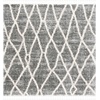image:imageSAFAVIEH Area Rug 8x10  Berber Fringe Shag Collection  Large  Creme amp Black Moroccan Design NonShedding amp Easy Cleaning Plush Thick Pile Ideal for Living Room Bedroom Dining Space BFG628BGreyCream