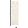 image:imageSAFAVIEH Area Rug 8x10  Casablanca Collection  Large  Ivory amp Black Handmade Wool Moroccan Boho Braided Tassel Ideal for Living Room Bedroom Dining Space CSB676ZIvoryGold