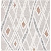image:imageSAFAVIEH Area Rug 8x10  Casablanca Collection  Large  Ivory amp Brown Handmade Wool Moroccan Design Ideal for Living Room Bedroom Dining Space CSB975AGreyIvory