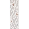 image:imageSAFAVIEH Area Rug 8x10  Casablanca Collection  Large  Ivory amp Brown Handmade Wool Moroccan Design Ideal for Living Room Bedroom Dining Space CSB975AGreyIvory