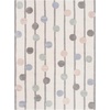 image:imageSAFAVIEH Area Rug 8x10  Kids Collection  Large  Ivory amp Multi Handmade Wool Polka Dot Stripe Ideal for Bedroom Playroom Nursery Boys amp Girls Room SFK909A
