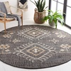 image:imageSAFAVIEH Area Rug 8x10  Kilim Collection  Large  Blue amp Black Flat Weave Jute Design Ideal for Living Room Bedroom Office Dining Space KLM762MBlackIvory