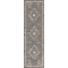 image:imageSAFAVIEH Area Rug 8x10  Kilim Collection  Large  Blue amp Black Flat Weave Jute Design Ideal for Living Room Bedroom Office Dining Space KLM762MBlackIvory
