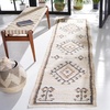 image:imageSAFAVIEH Area Rug 8x10  Kilim Collection  Large  Blue amp Black Flat Weave Jute Design Ideal for Living Room Bedroom Office Dining Space KLM762MIvoryBlack