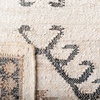 image:imageSAFAVIEH Area Rug 8x10  Kilim Collection  Large  Blue amp Black Flat Weave Jute Design Ideal for Living Room Bedroom Office Dining Space KLM762MIvoryBlack