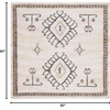 image:imageSAFAVIEH Area Rug 8x10  Kilim Collection  Large  Blue amp Black Flat Weave Jute Design Ideal for Living Room Bedroom Office Dining Space KLM762MIvoryBlack