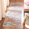 image:imageSAFAVIEH Area Rug 8x10  Madison Collection  Large  Grey amp Orange Modern Abstract Design NonShedding amp Easy Cleaning Ideal for Living Room Bedroom Office Dining Space MAD460FGreyPink
