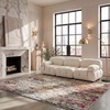 image:imageSAFAVIEH Area Rug 8x10  Madison Collection  Large  Grey amp Orange Modern Abstract Design NonShedding amp Easy Cleaning Ideal for Living Room Bedroom Office Dining Space MAD460FBlackGold