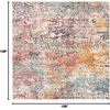 image:imageSAFAVIEH Area Rug 8x10  Madison Collection  Large  Grey amp Orange Modern Abstract Design NonShedding amp Easy Cleaning Ideal for Living Room Bedroom Office Dining Space MAD460FGreyPink