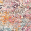 image:imageSAFAVIEH Area Rug 8x10  Madison Collection  Large  Grey amp Orange Modern Abstract Design NonShedding amp Easy Cleaning Ideal for Living Room Bedroom Office Dining Space MAD460FGreyPink
