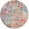 image:imageSAFAVIEH Area Rug 8x10  Madison Collection  Large  Grey amp Orange Modern Abstract Design NonShedding amp Easy Cleaning Ideal for Living Room Bedroom Office Dining Space MAD460FGreyPink