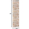 image:imageSAFAVIEH Area Rug 8x10  Madison Collection  Large  Grey amp Orange Modern Abstract Design NonShedding amp Easy Cleaning Ideal for Living Room Bedroom Office Dining Space MAD460FGreyOrange