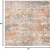 image:imageSAFAVIEH Area Rug 8x10  Madison Collection  Large  Grey amp Orange Modern Abstract Design NonShedding amp Easy Cleaning Ideal for Living Room Bedroom Office Dining Space MAD460FGreyOrange