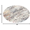 image:imageSAFAVIEH Area Rug 8x10  Madison Collection  Large  Grey amp Orange Modern Abstract Design NonShedding amp Easy Cleaning Ideal for Living Room Bedroom Office Dining Space MAD460FBlackGold