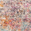 image:imageSAFAVIEH Area Rug 8x10  Madison Collection  Large  Grey amp Orange Modern Abstract Design NonShedding amp Easy Cleaning Ideal for Living Room Bedroom Office Dining Space MAD460FGreyPink