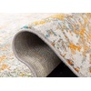 image:imageSAFAVIEH Area Rug 8x10  Madison Collection  Large  Grey amp Orange Modern Abstract Design NonShedding amp Easy Cleaning Ideal for Living Room Bedroom Office Dining Space MAD460FGreyPink