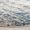 image:imageSAFAVIEH Area Rug 8x10  Madison Collection  Large  Grey amp Orange Modern Abstract Design NonShedding amp Easy Cleaning Ideal for Living Room Bedroom Office Dining Space MAD460FGreyBlue
