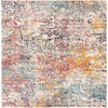 image:imageSAFAVIEH Area Rug 8x10  Madison Collection  Large  Grey amp Orange Modern Abstract Design NonShedding amp Easy Cleaning Ideal for Living Room Bedroom Office Dining Space MAD460FGreyPink