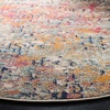 image:imageSAFAVIEH Area Rug 8x10  Madison Collection  Large  Grey amp Orange Modern Abstract Design NonShedding amp Easy Cleaning Ideal for Living Room Bedroom Office Dining Space MAD460FGreyPink
