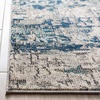 image:imageSAFAVIEH Area Rug 8x10  Madison Collection  Large  Grey amp Orange Modern Abstract Design NonShedding amp Easy Cleaning Ideal for Living Room Bedroom Office Dining Space MAD460FGreyBlue