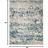 image:imageSAFAVIEH Area Rug 8x10  Madison Collection  Large  Grey amp Orange Modern Abstract Design NonShedding amp Easy Cleaning Ideal for Living Room Bedroom Office Dining Space MAD460FGreyBlue