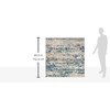 image:imageSAFAVIEH Area Rug 8x10  Madison Collection  Large  Grey amp Orange Modern Abstract Design NonShedding amp Easy Cleaning Ideal for Living Room Bedroom Office Dining Space MAD460FGreyBlue