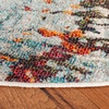 image:imageSAFAVIEH Area Rug 8x10  Madison Collection  Large  Ivory amp Turquoise Modern Abstract Design NonShedding amp Easy Cleaning Ideal for Living Room Bedroom Office Dining Space MAD471AGreyBlue
