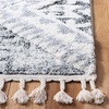 image:imageSAFAVIEH Area Rug 8x10  Moroccan Tassel Shag Collection  Large  Grey amp Ivory Boho Design NonShedding amp Easy Cleaning Plush Pile Ideal for Living Room Bedroom Dining Space MTS676FGreyIvory