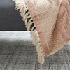 image:imageSAFAVIEH Becks Fringe ThrowCopper  Beige