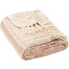 image:imageSAFAVIEH Becks Fringe ThrowCopper  Beige