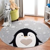 image:imageSAFAVIEH Carousel Kids Collection Accent Rug  4 x 6 Light Grey amp Black NonShedding amp Easy Care Ideal for High Traffic Areas for Boys amp Girls in Playroom Nursery Bedroom CRK132FLight GreyBlack