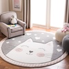 image:imageSAFAVIEH Carousel Kids Collection Accent Rug  4 x 6 Pink amp Grey Cat Design NonShedding amp Easy Care Ideal for High Traffic Areas for Boys amp Girls in Playroom Nursery Bedroom CRK134PPinkGrey